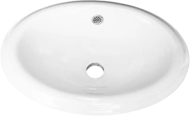 5508, lavamanos de empotrar, en blanco