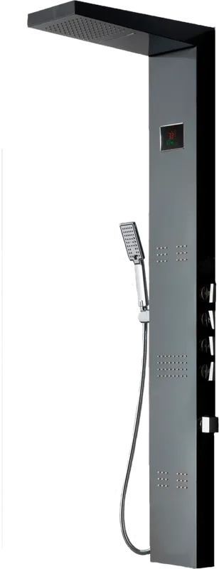 Ares 5531, torre de ducha, en negro