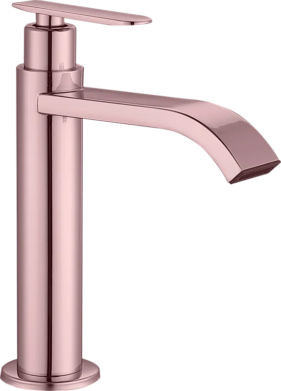 Brasil media, grifería de baño de agua fría, en oro rosa