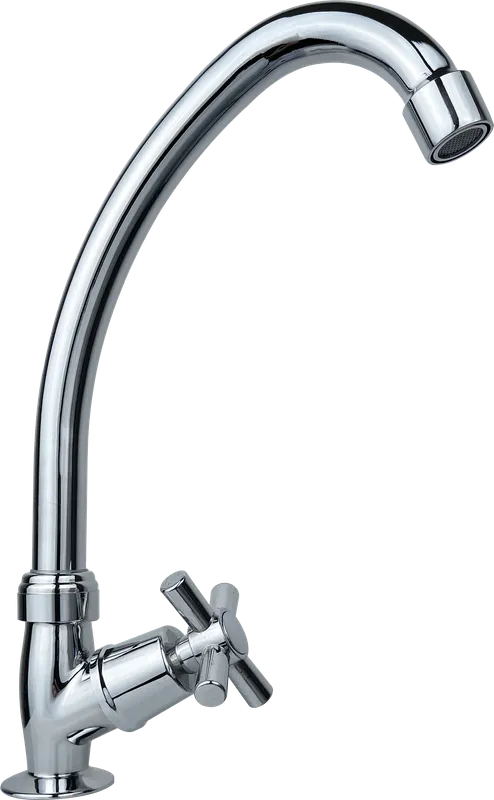 Cane, grifería de cocina de agua fría, en cromado