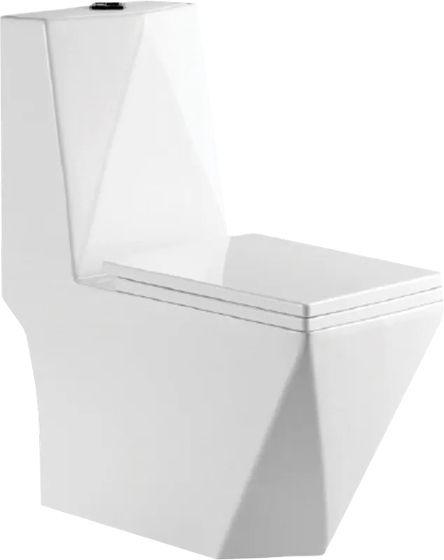 Diamante, sanitario de cerámica, en blanco
