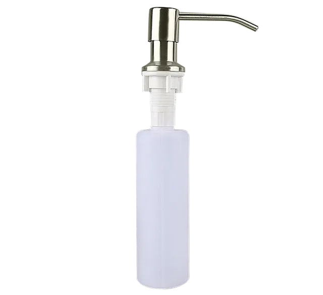 Dispensador de jabón para cocina, dispensador de jabón, en satinado
