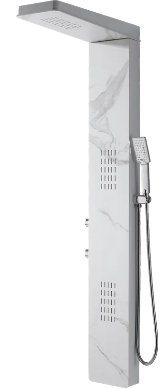 Hera MT-5616, torre de ducha, en blanco
