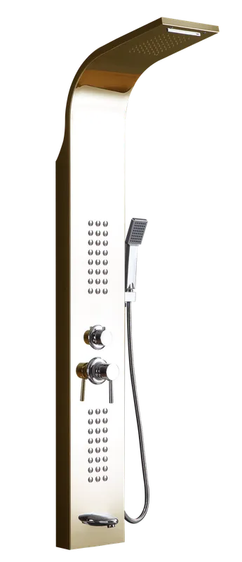 Hermes MT-5501, torre de ducha, en dorado