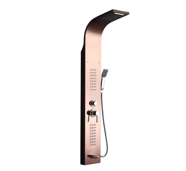 Hermes MT-5501, torre de ducha, en oro rosa
