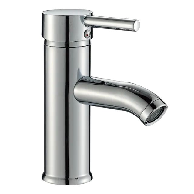 Iris media, grifería de baño monocontrol, en cromado