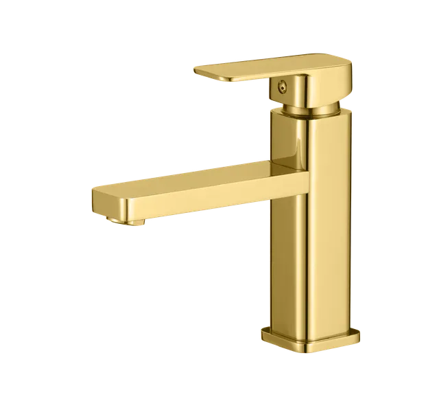 Montecarlo media, grifería de baño monocontrol, en dorado
