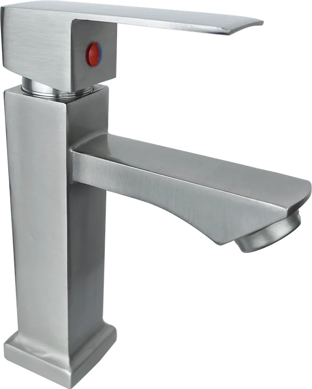 Nápoles, grifería de baño de agua fría, en satinado