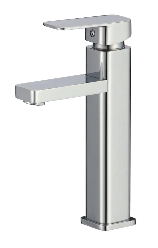Noble alta, grifería de baño monocontrol, en cromado