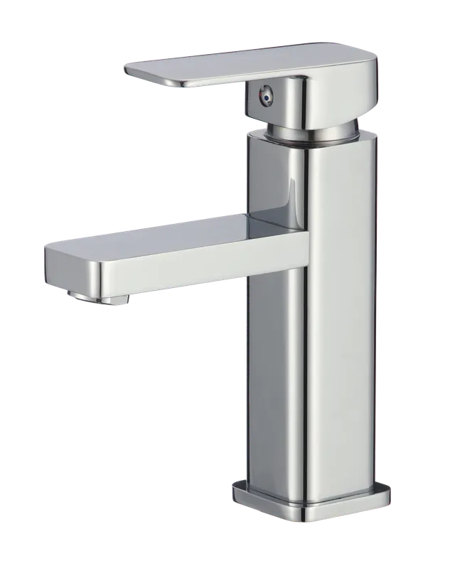 Noble media, grifería de baño monocontrol, en cromado