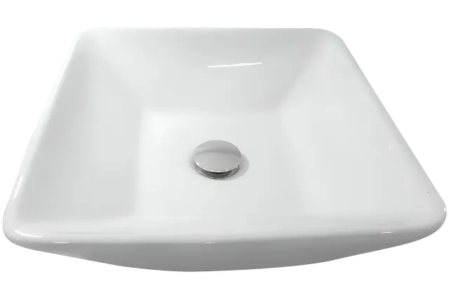 Perla, lavamanos de sobreponer, en blanco
