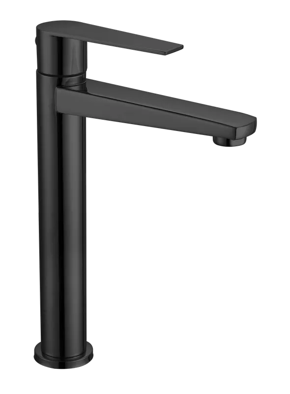 Porto alta, grifería de baño de agua fría, en negro