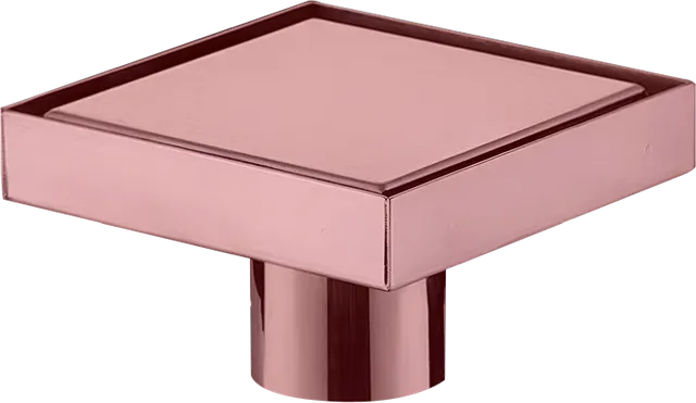 Rejilla Soft, rejilla de piso, en oro rosa