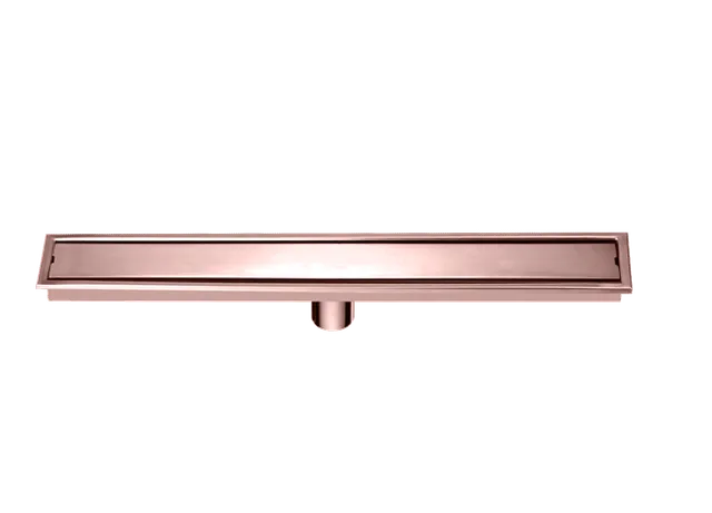 Rejilla Troya, rejilla de piso, en oro rosa