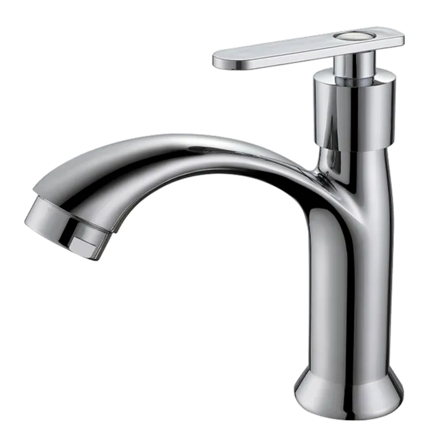 Seúl, grifería de baño de agua fría, en cromado
